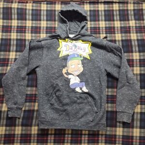 Da baby Rugrats hoodie size medium Y2K cartoon classic Tommy LA